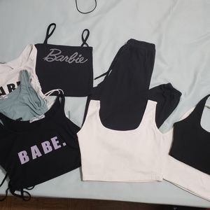 Tops and jogger sets bundle